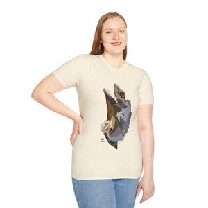 Frilled-neck Lizard - Unisex Softstyle T-Shirt Printify