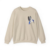 Forest Kingfisher (flying) Sweatshirt | Unisex Heavy Blend™ Crewneck