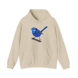 Splendid Fairy-wren | Unisex Heavy Blend™ Hooded Sweatshirt