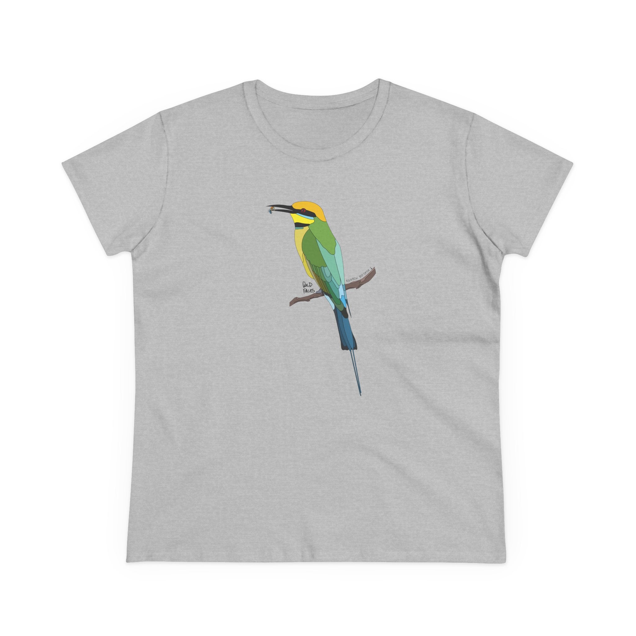 Rainbow Bee-eater - Women's Midweight Cotton Tee