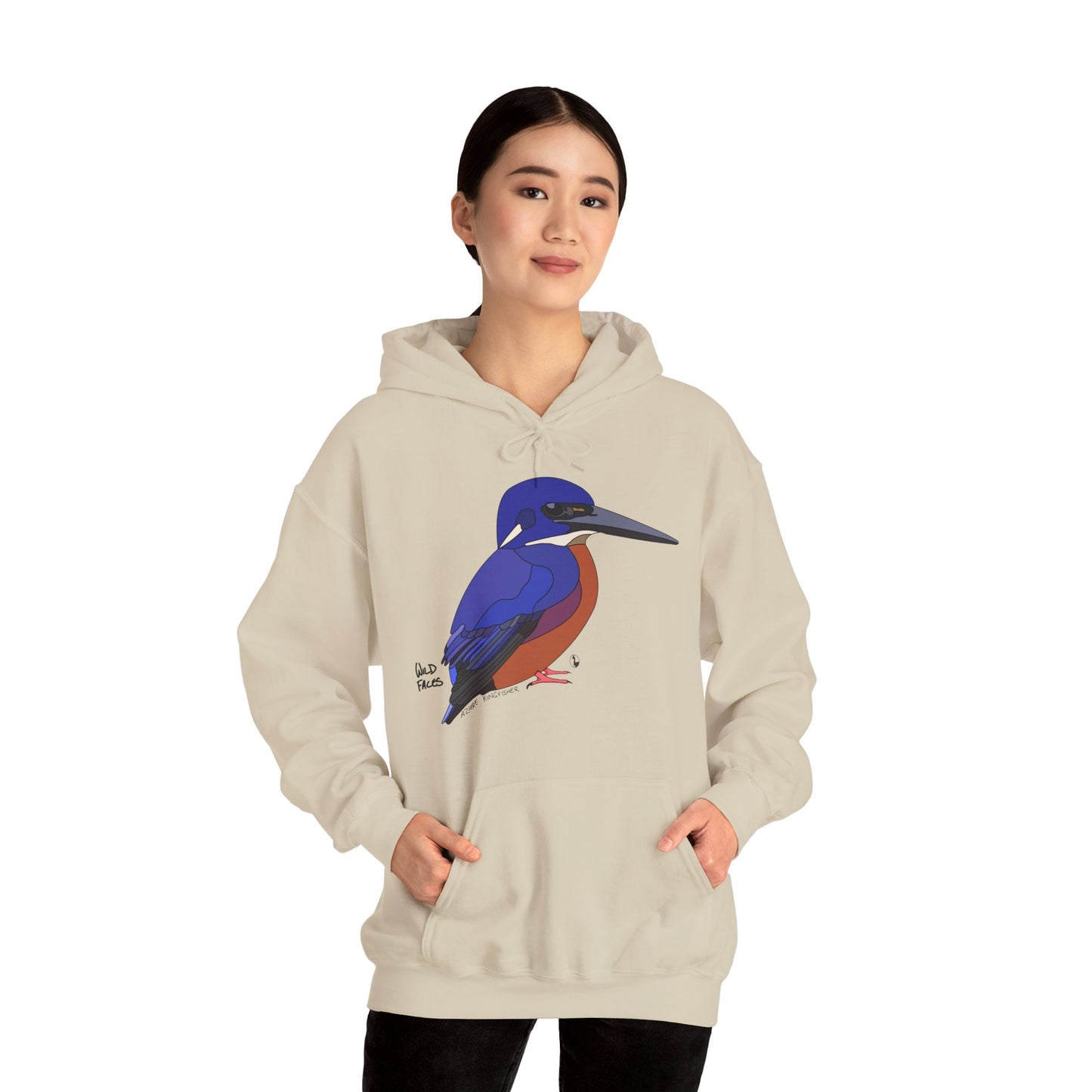 Azure Kingfisher | Unisex Heavy Blend™ Hooded Sweatshirt