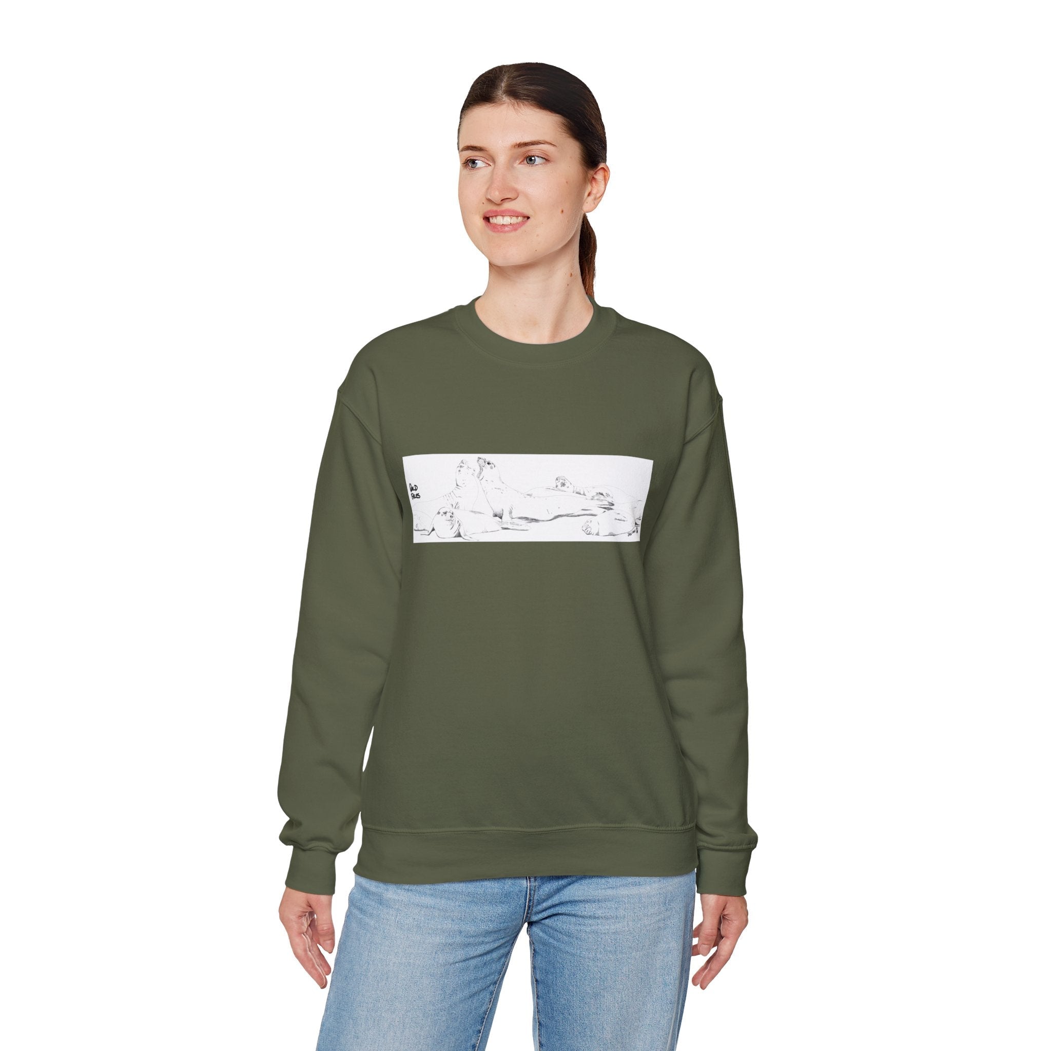 Sealion Sweatshirt | Unisex Heavy Blend™ Crewneck Printify