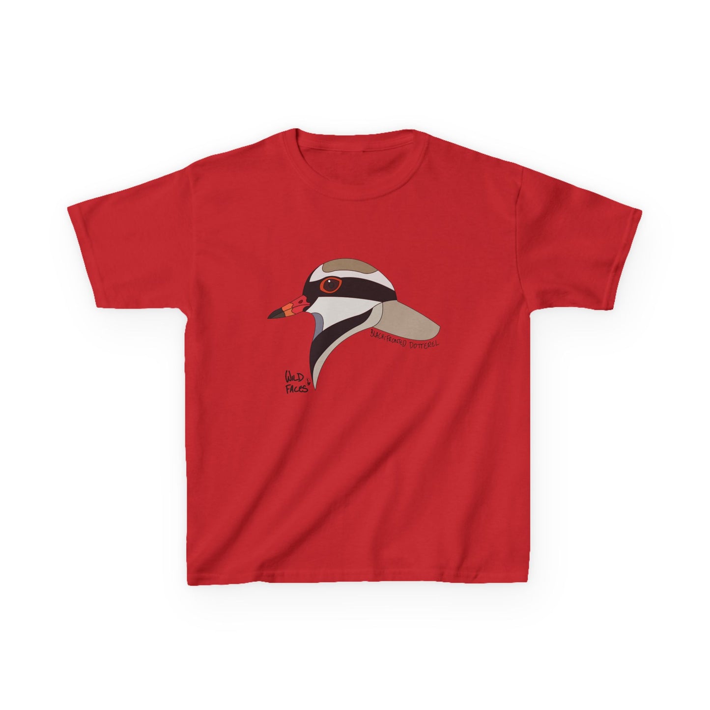 Black-fronted Dotterel | Kids Heavy Cotton™ Tee