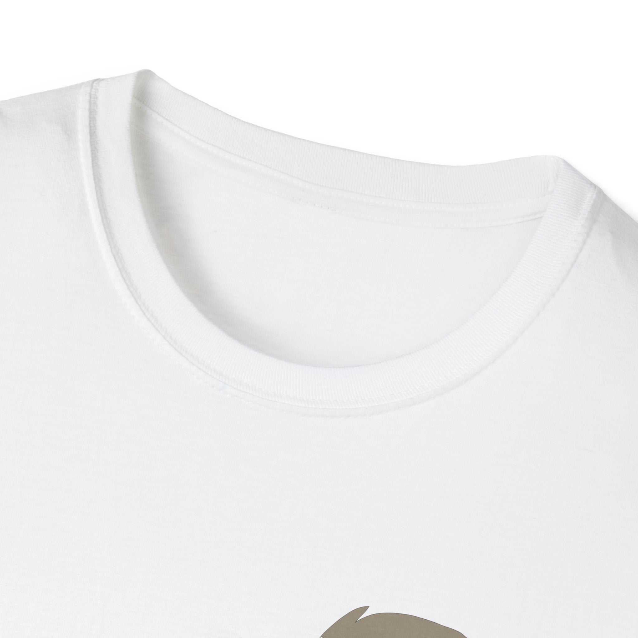 Bush Stone-curlew Head- Small design - Unisex Softstyle T-Shirt Printify
