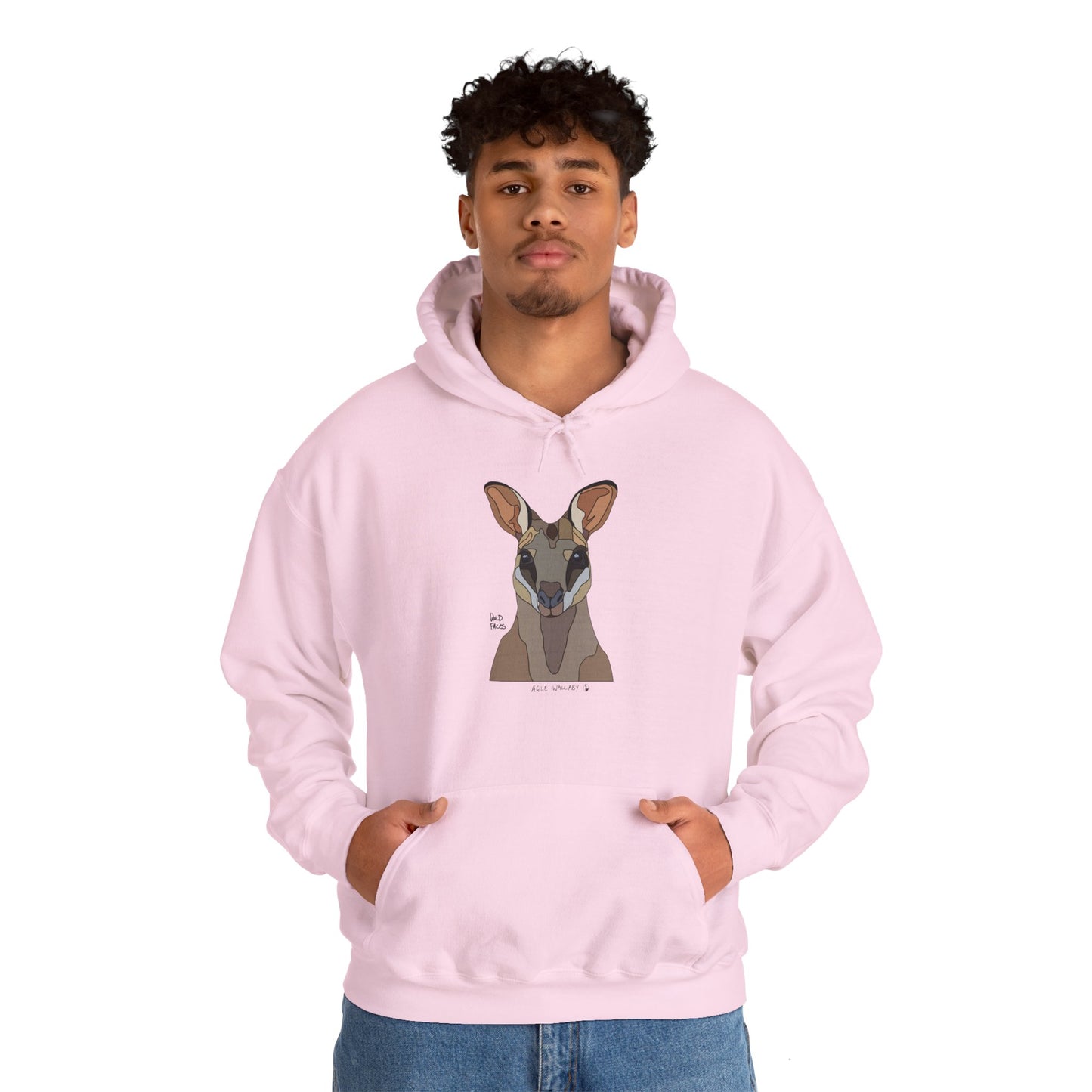 Agile Wallaby | Unisex Heavy Blend™ Hooded Sweatshirt