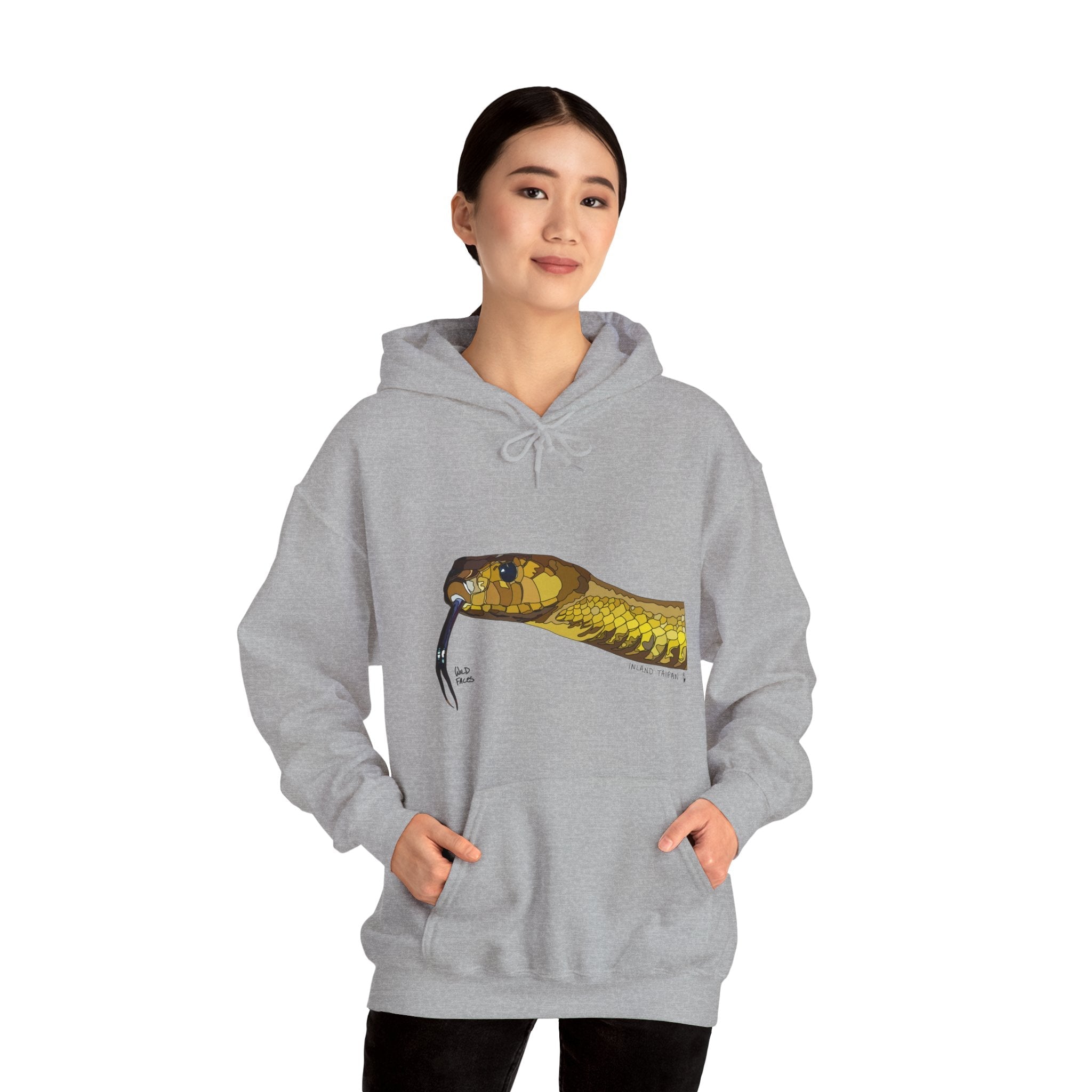 Inland Taipan | Unisex Heavy Blend™ Hooded Sweatshirt Printify