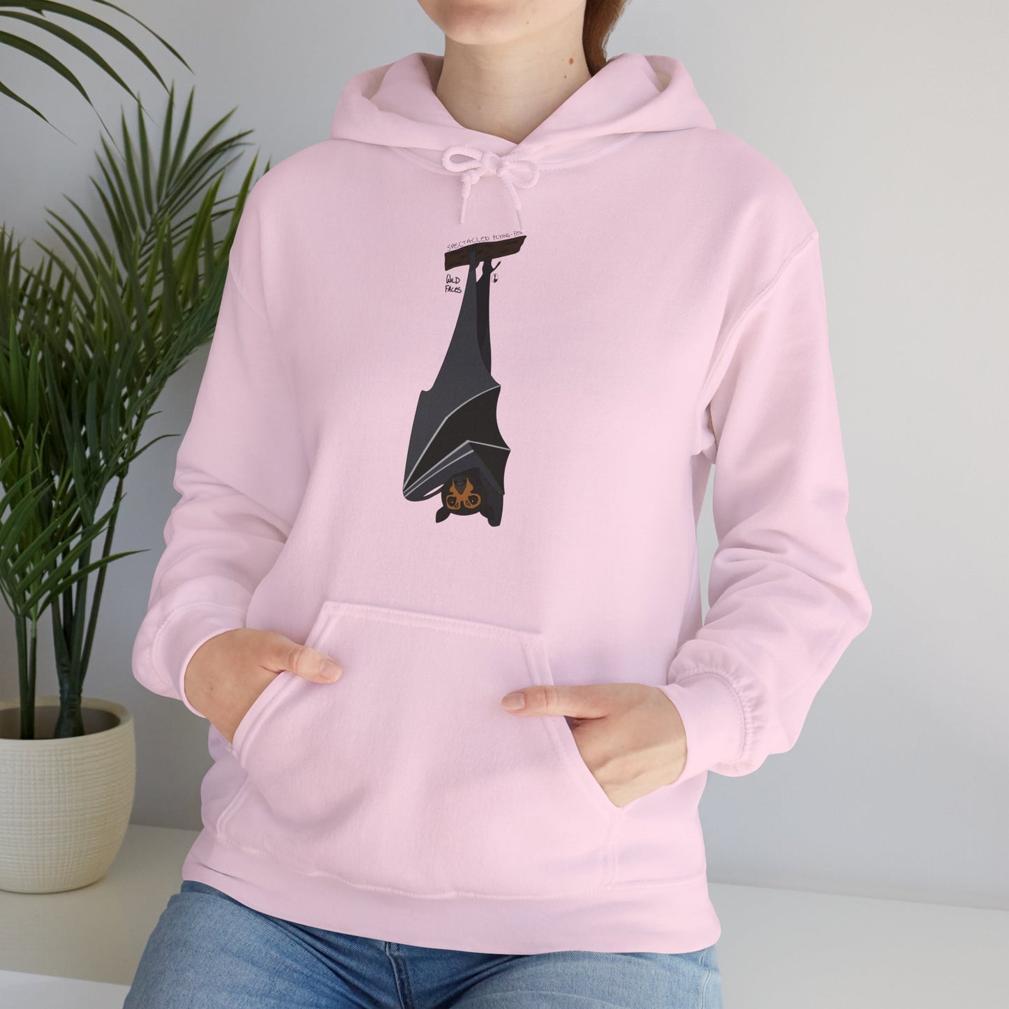 Spectacled Flying Fox | Unisex Heavy Blend™ Hooded Sweatshirt