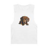 Dachshund (body) - Unisex Barnard Tank