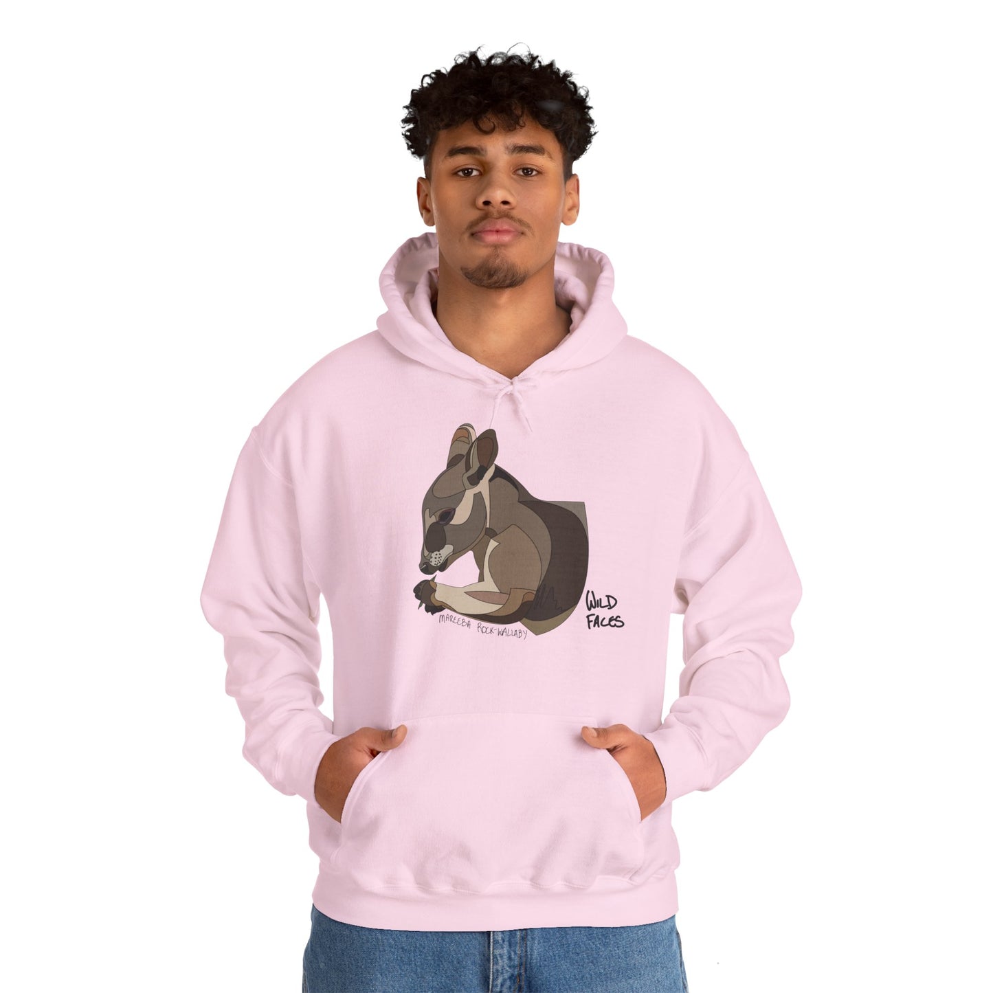 Mareeba Rock-wallaby | Unisex Heavy Blend™ Hooded Sweatshirt