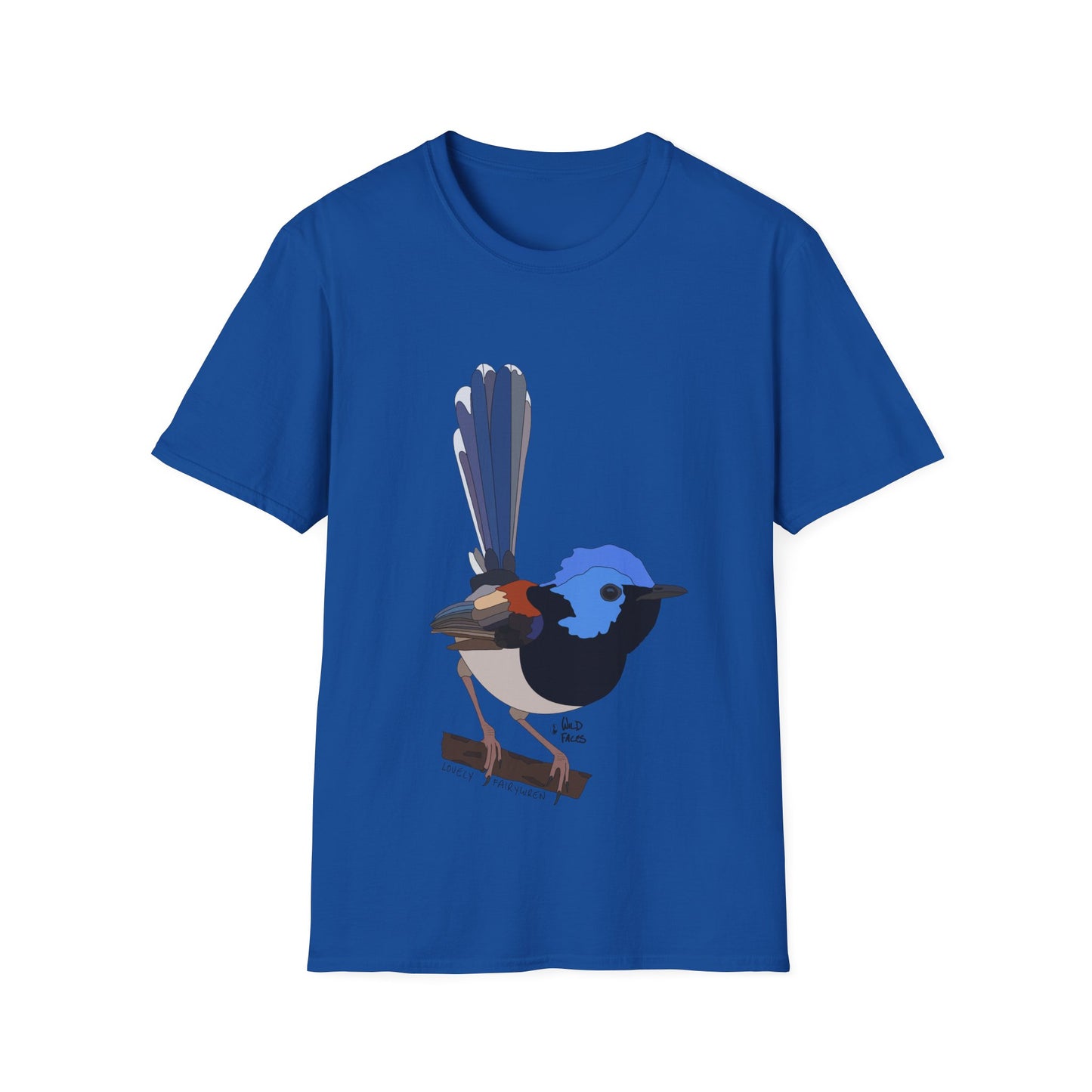 Lovely Fairy-wren - Unisex Softstyle T-Shirt