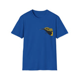 Olive-backed Sunbird - Small design - Unisex Softstyle T-Shirt Printify