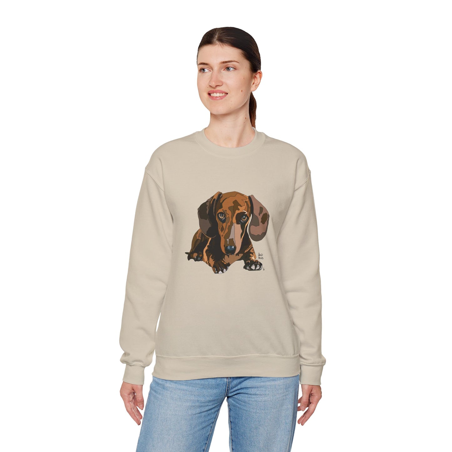 Dachshund (body) | Unisex Heavy Blend™ Crewneck
