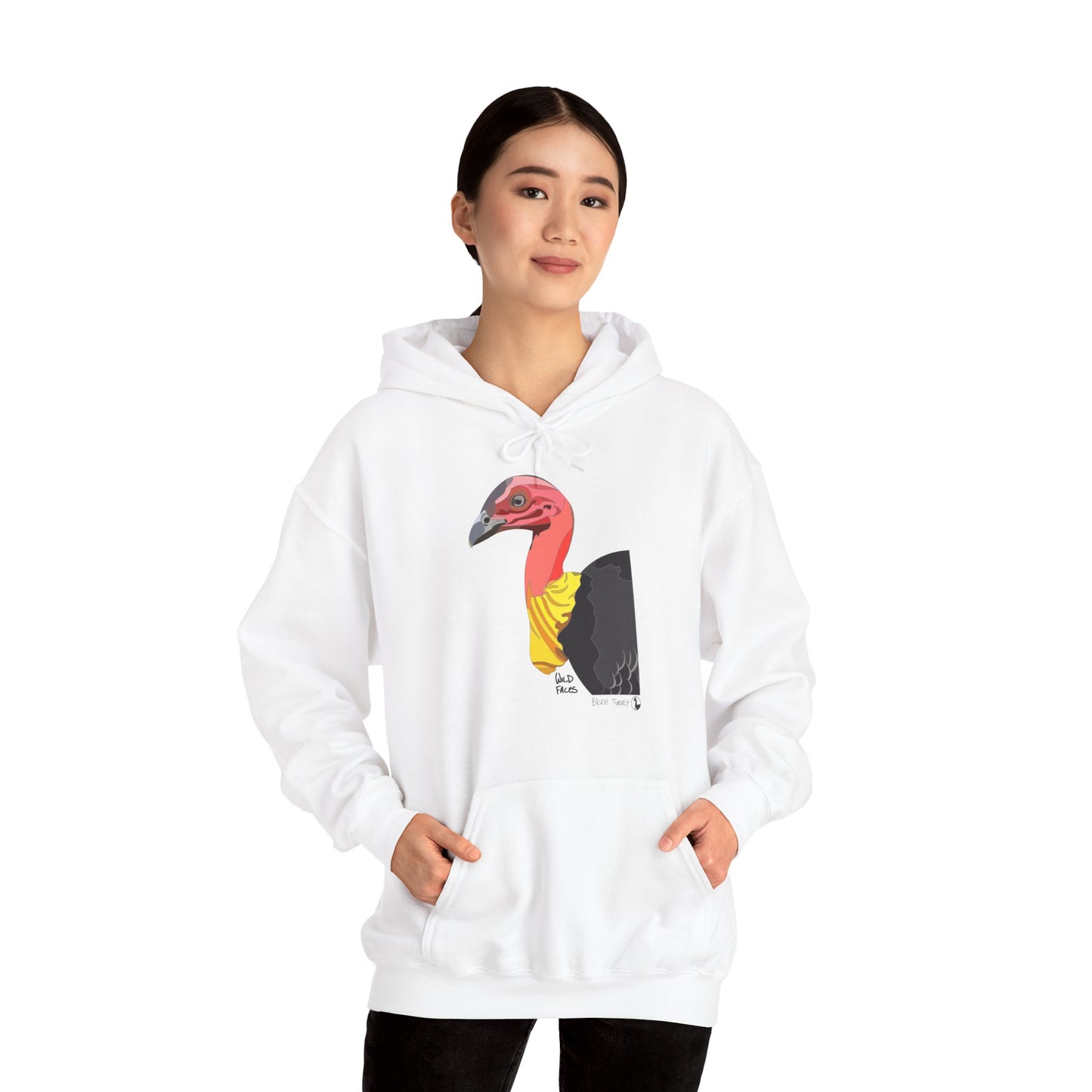 Australian Brush-turkey | Unisex Heavy Blend™ Hooded Sweatshirt