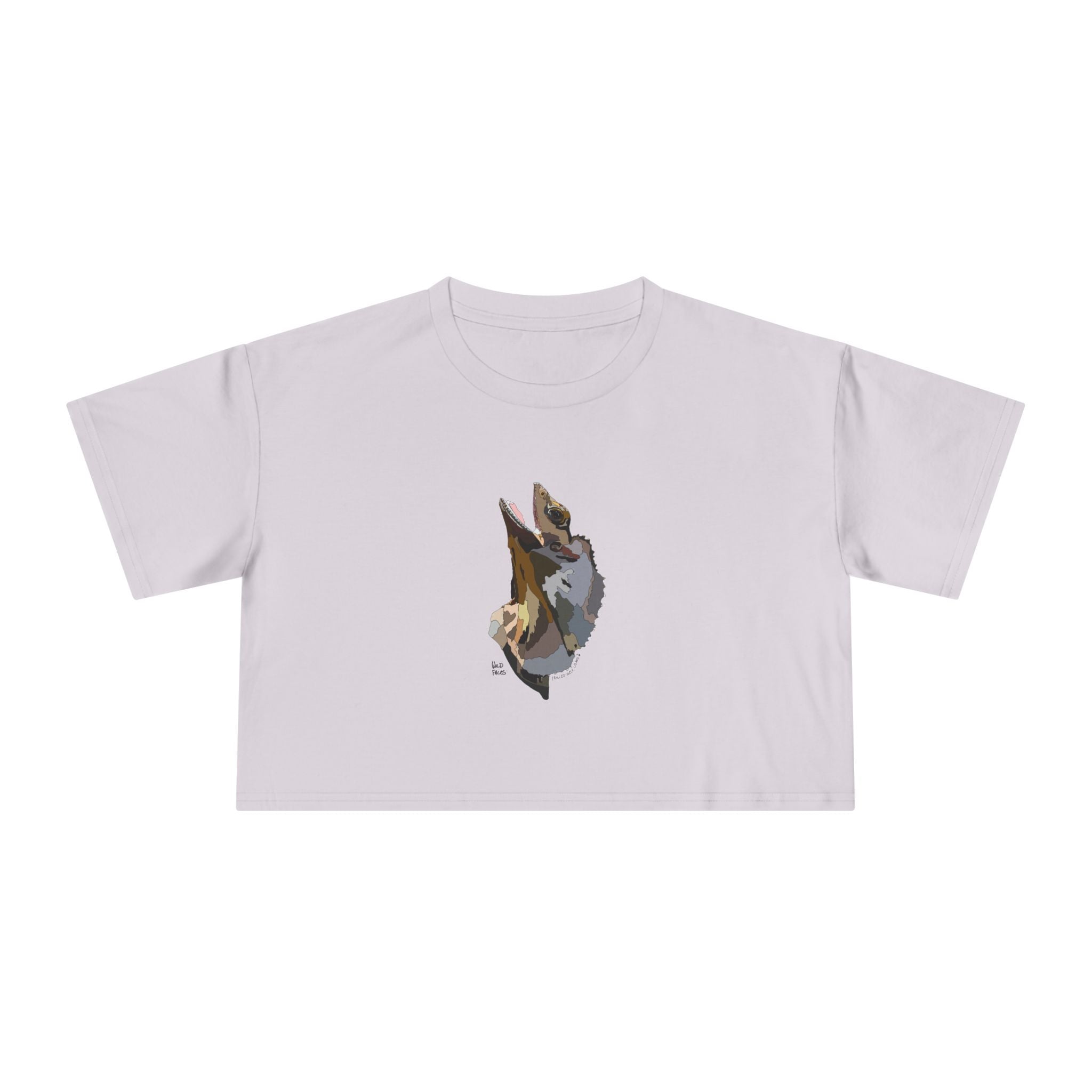 Frilled-neck Lizard - Women's Crop Tee