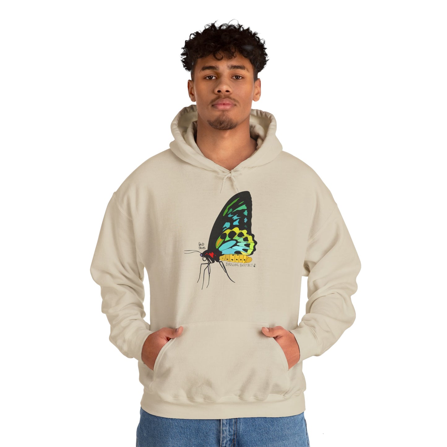 Birdwing Butterfly | Unisex Heavy Blend™ Hooded Sweatshirt