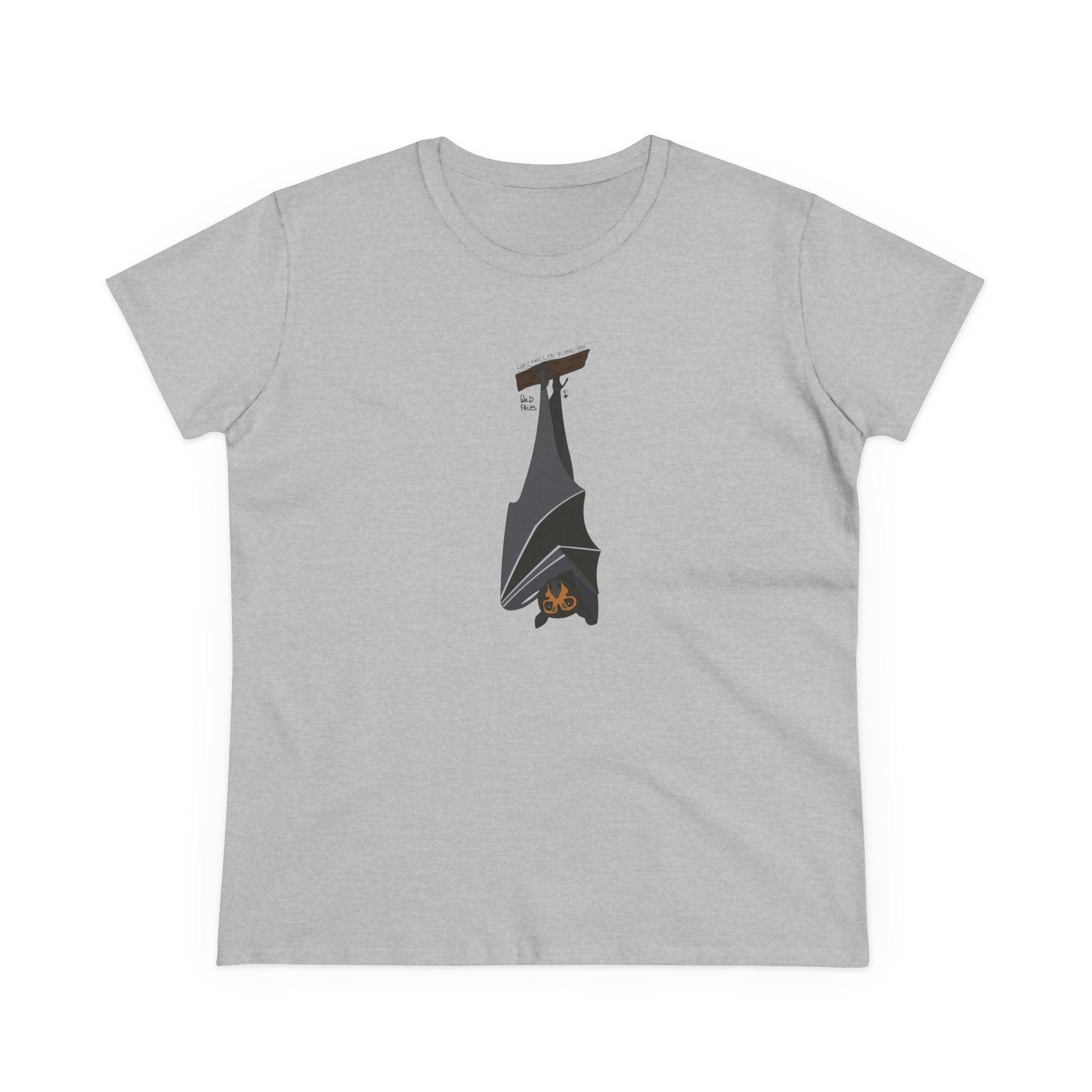 Spectacled Flying Fox - Women's Midweight Cotton Tee