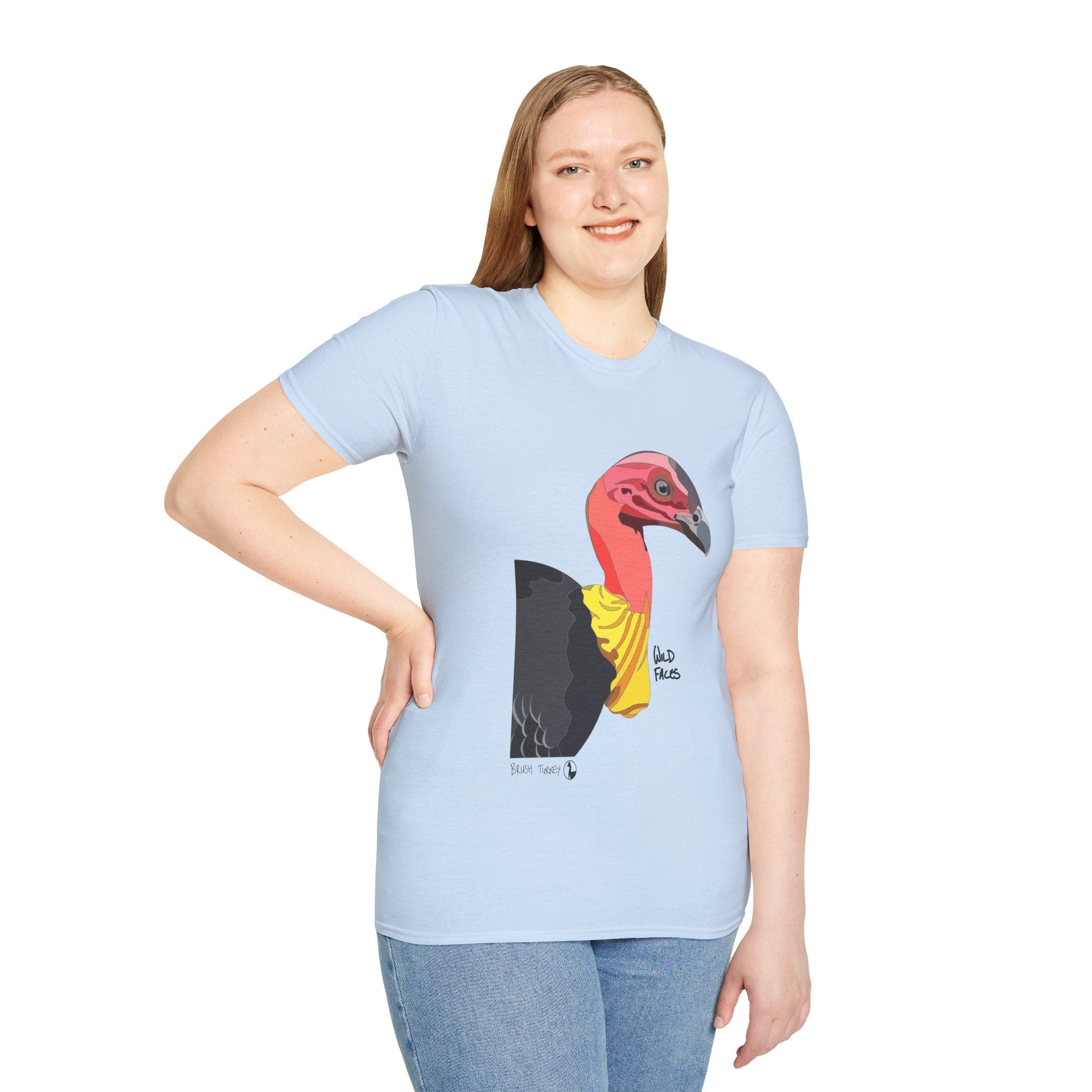 Australian Brushturkey - Unisex Softstyle T-Shirt Printify