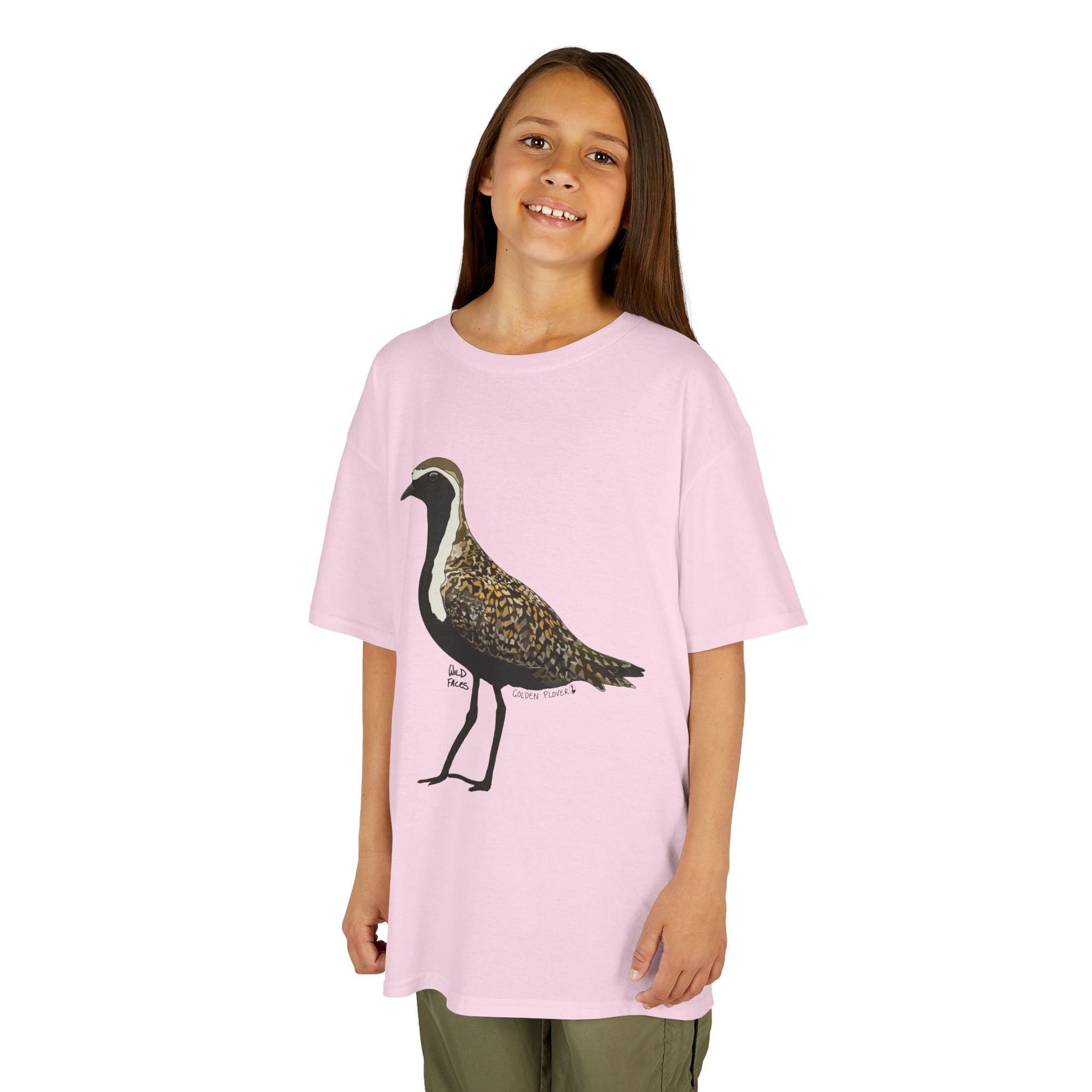 Golden Plover | Kids Heavy Cotton™ Tee Printify