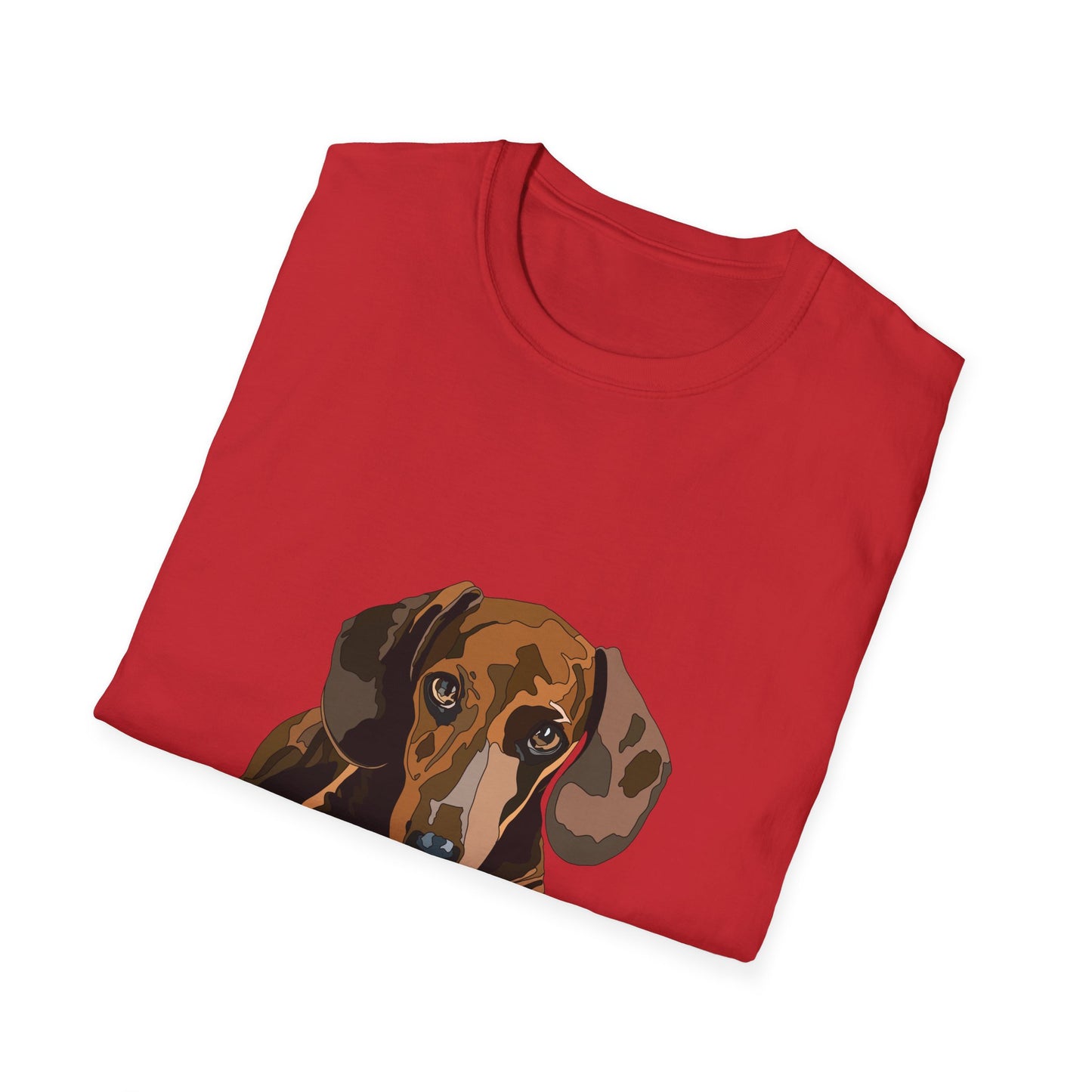 Dachshund (body) - Unisex Softstyle T-Shirt