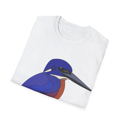 Azure Kingfisher - Unisex Softstyle T-Shirt