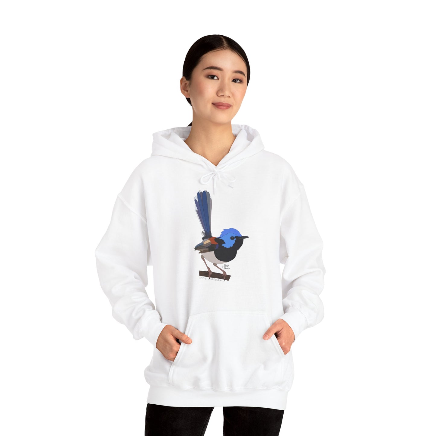 Lovely Fairywren | Unisex Heavy Blend™ Hooded Sweatshirt