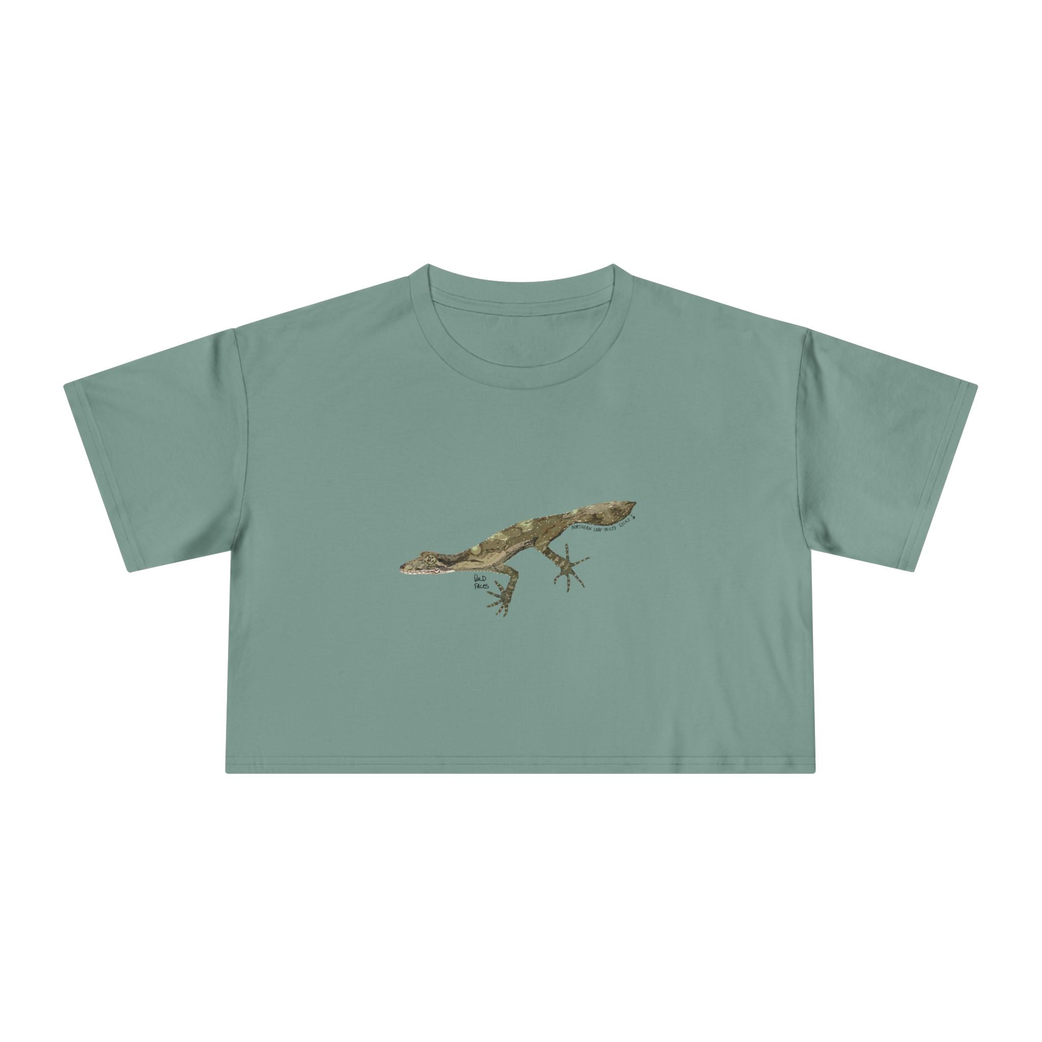 Northern Leaf-tailed Gecko - Women's Crop Tee