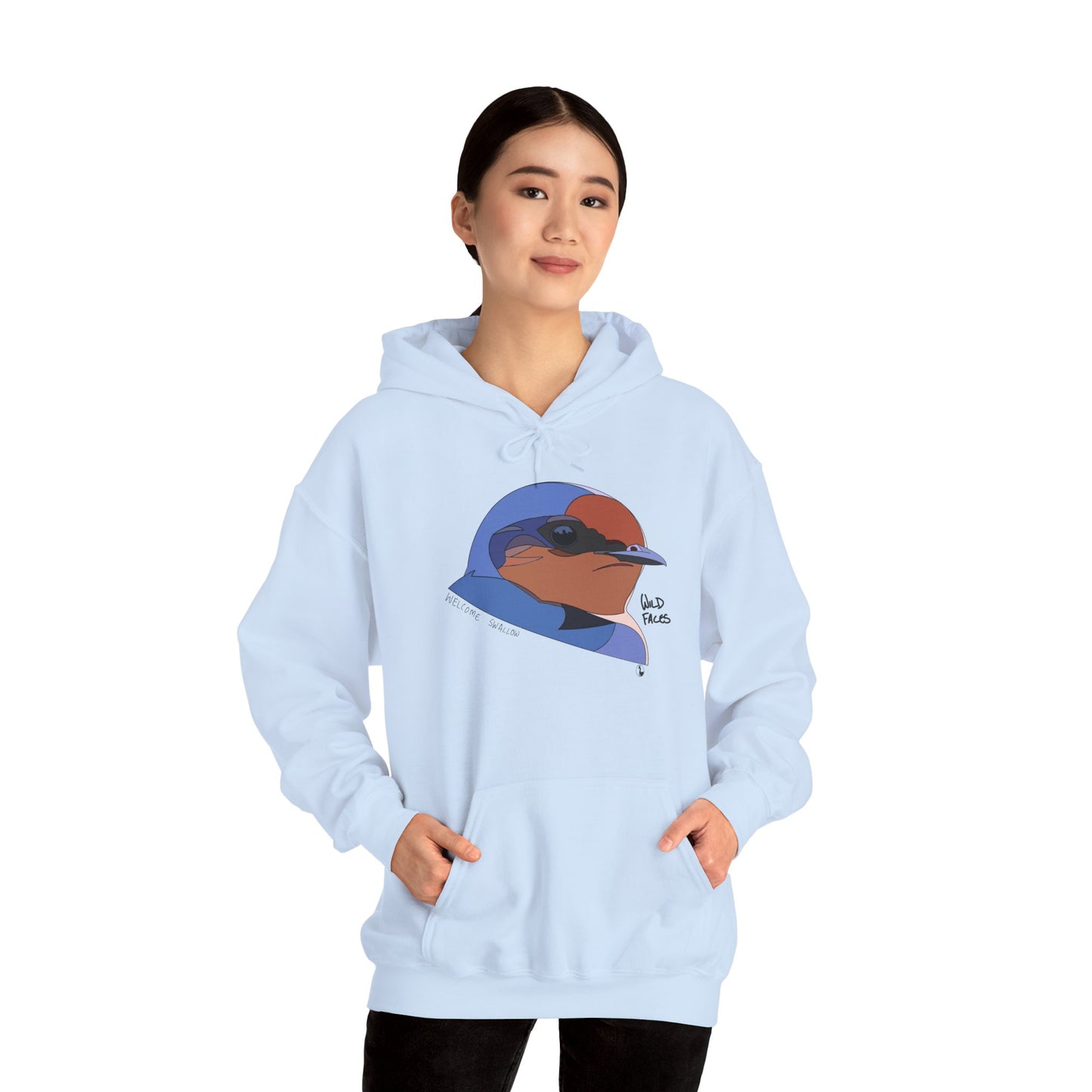 Welcome Swallow | Unisex Heavy Blend™ Hooded Sweatshirt