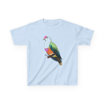 Rose-crowned Fruit Dove | Kids Heavy Cotton™ Tee