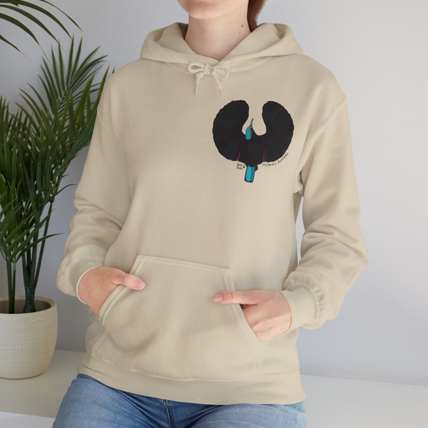 Victoria's Riflebird | Unisex Heavy Blend™ Hooded Sweatshirt