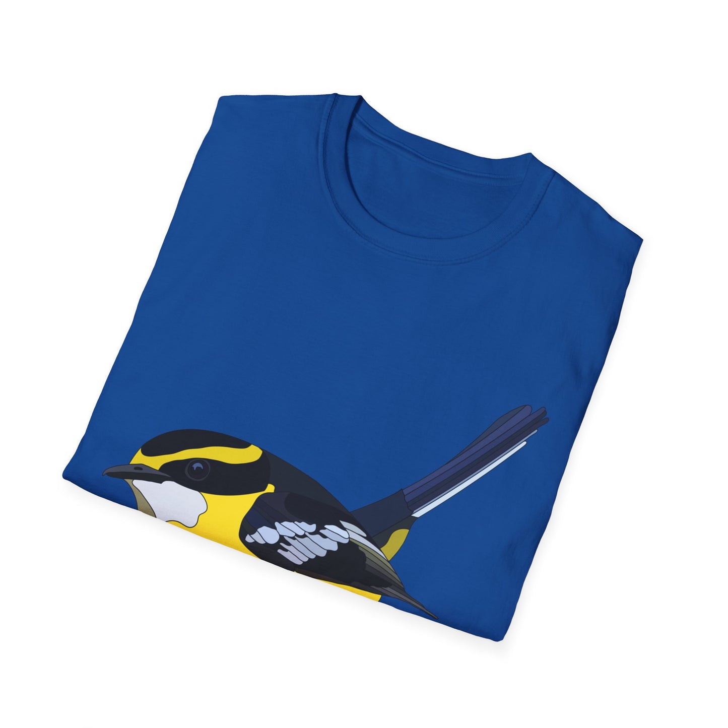 Yellow-breasted Boatbill - Unisex Softstyle T-Shirt