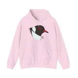 Hooded Plover (head) | Unisex Heavy Blend™ Hooded Sweatshirt Printify