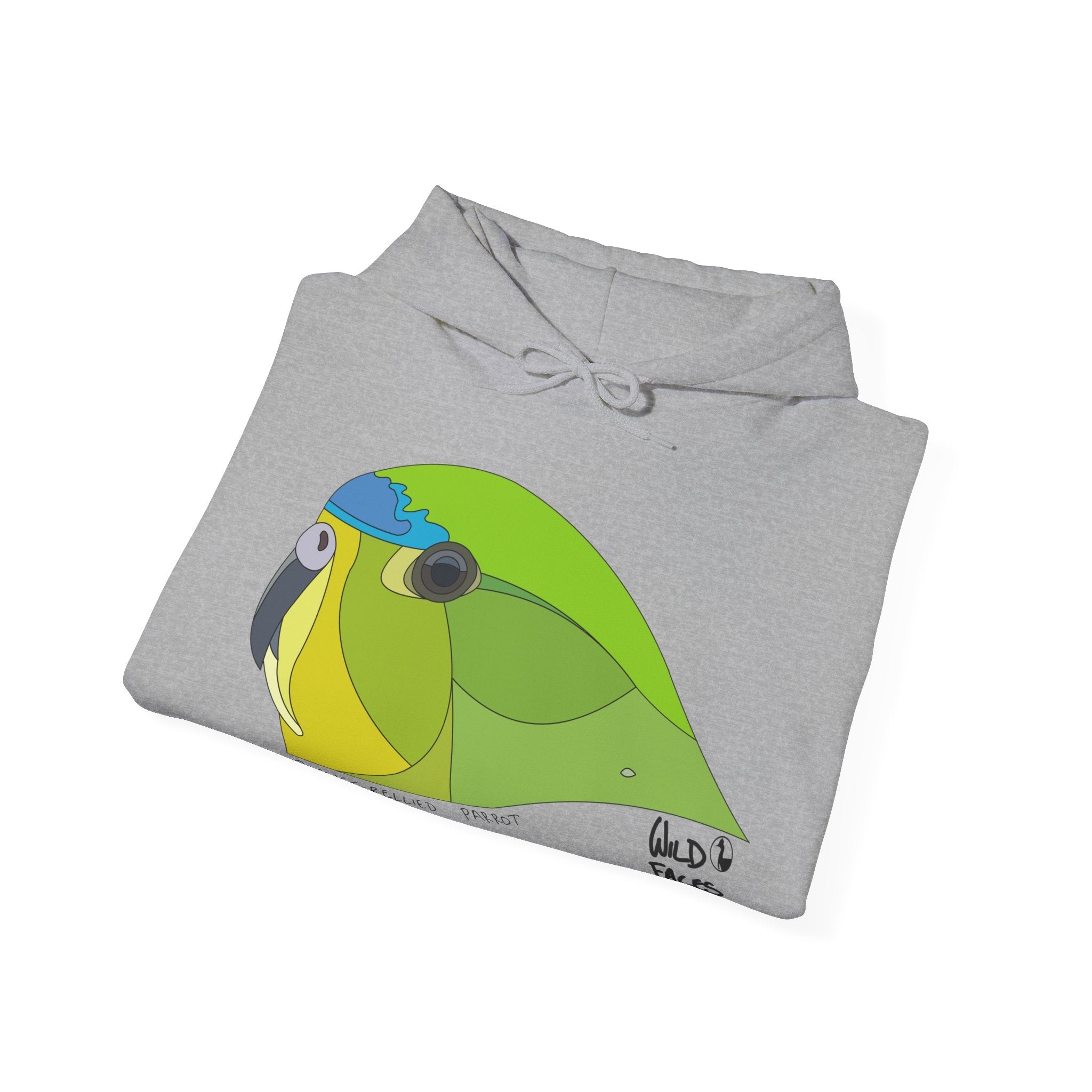 Orange-bellied Parrot | Unisex Heavy Blend™ Hooded Sweatshirt Printify