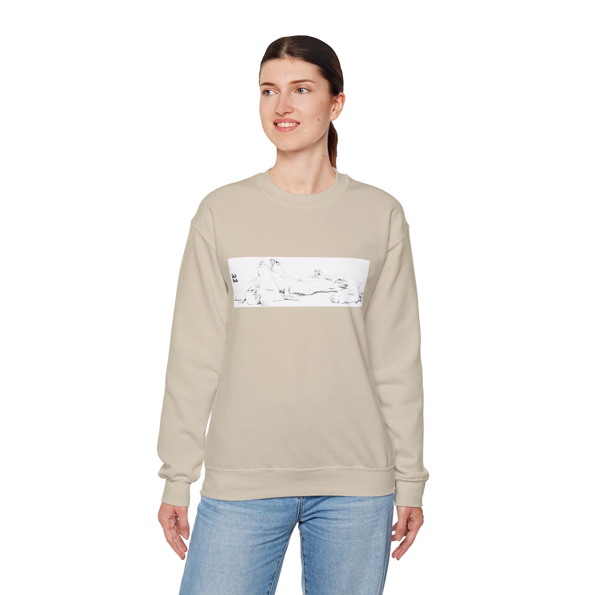 Sealion Sweatshirt | Unisex Heavy Blend™ Crewneck Printify