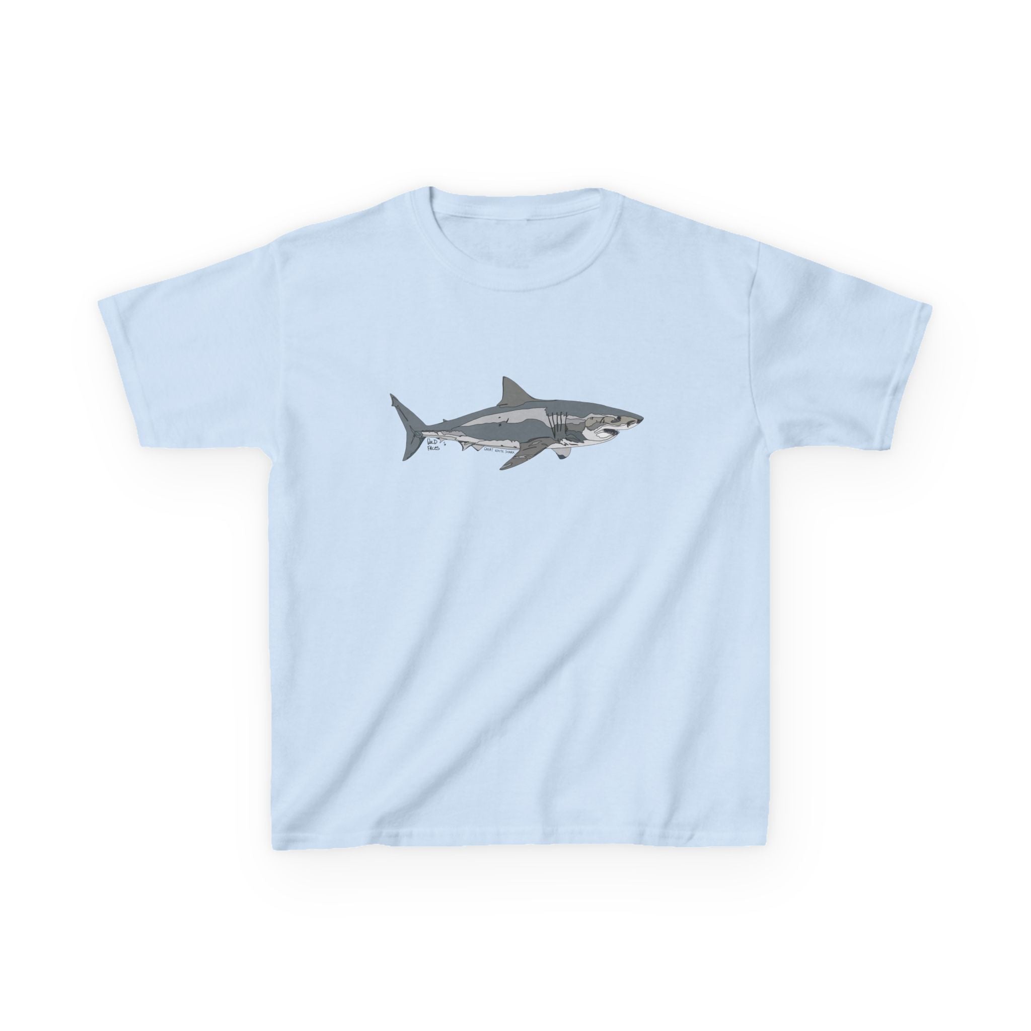 Great White Shark | Kids Heavy Cotton™ Tee