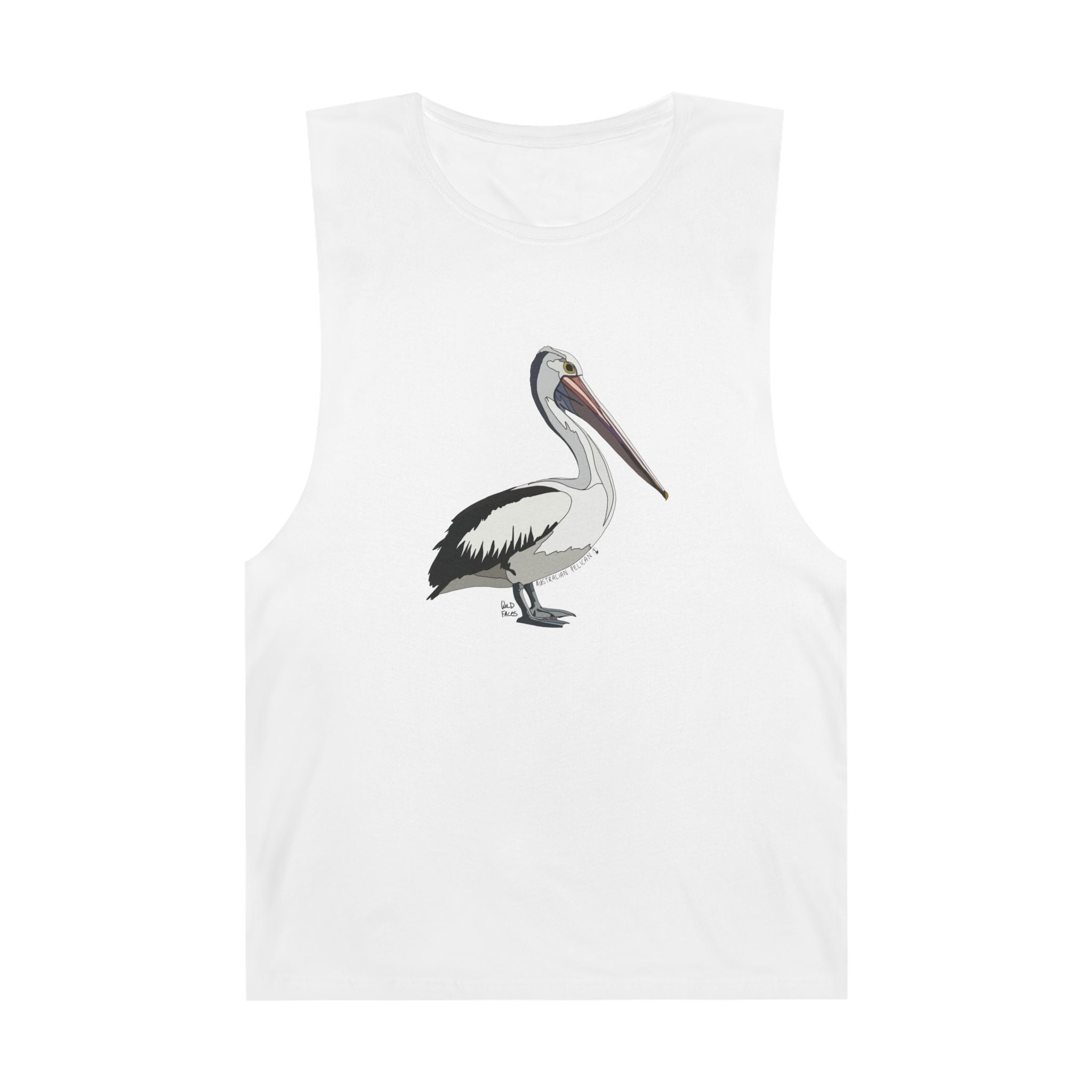 Australian Pelican - Unisex Barnard Tank