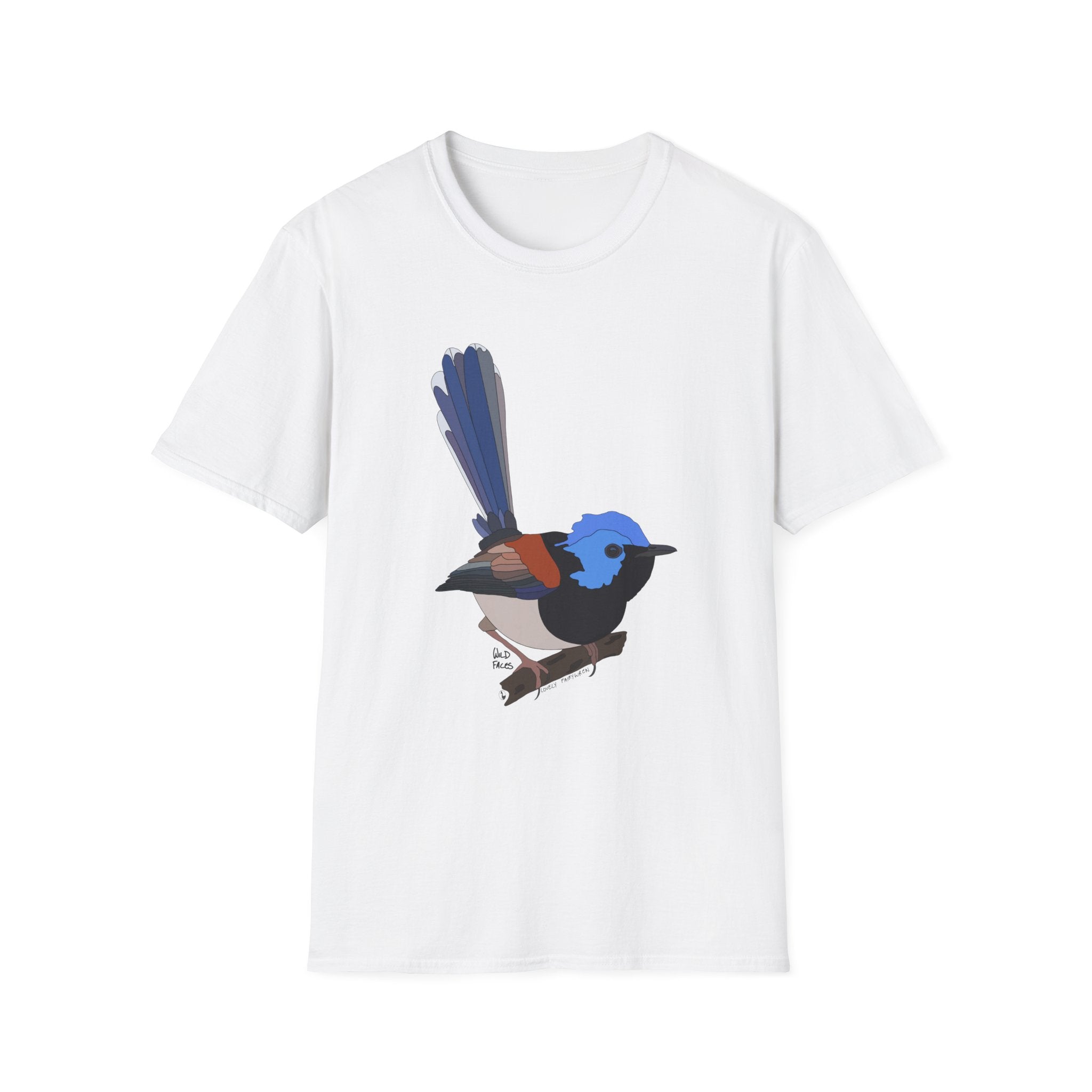 Lovely Fairy-wren - Unisex Softstyle T-Shirt