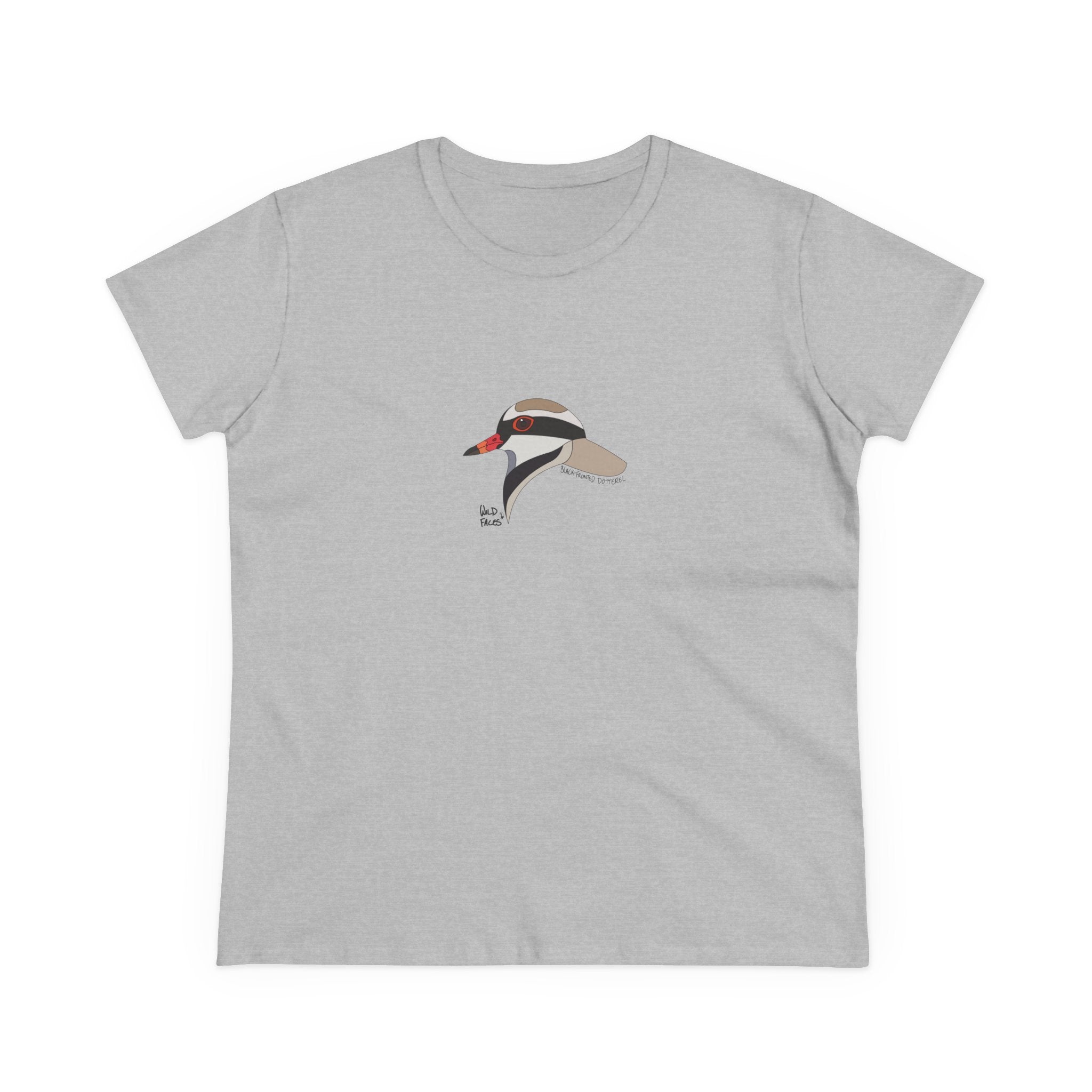 Black-fronted Dotterel - Women's Midweight Cotton Tee