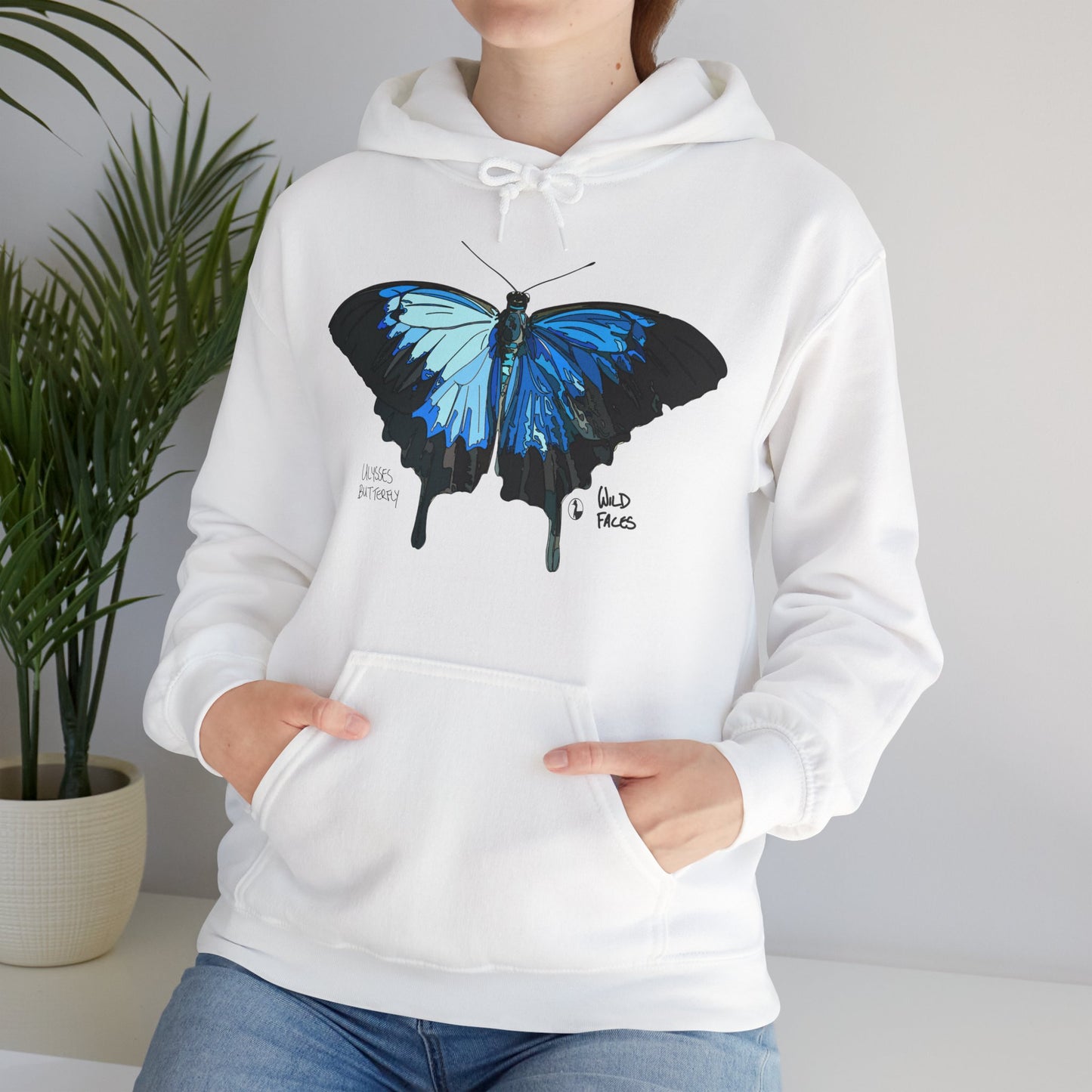 Ulysses Butterfly | Unisex Heavy Blend™ Hooded Sweatshirt