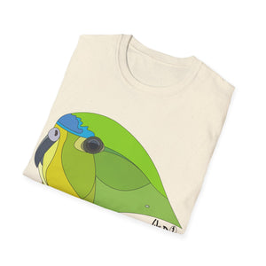 Orange-bellied Parrot - Unisex Softstyle T-Shirt Printify
