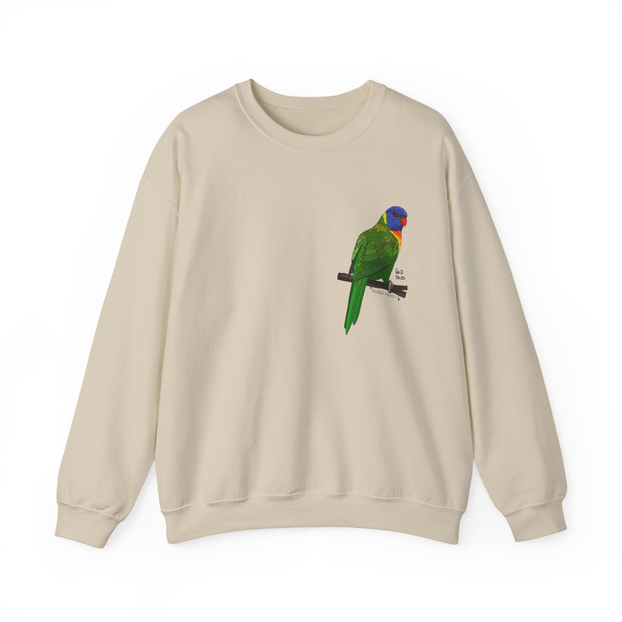 Rainbow Lorikeet | Unisex Heavy Blend™ Crewneck