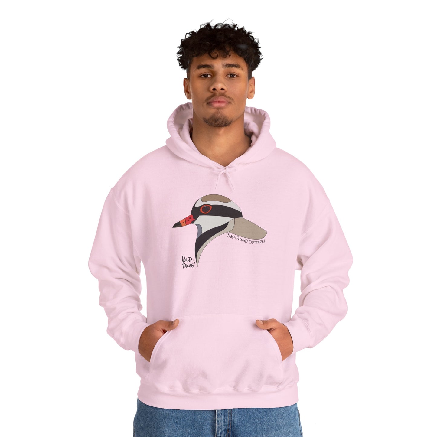 Black-fronted Dotterel | Unisex Heavy Blend™ Hooded Sweatshirt