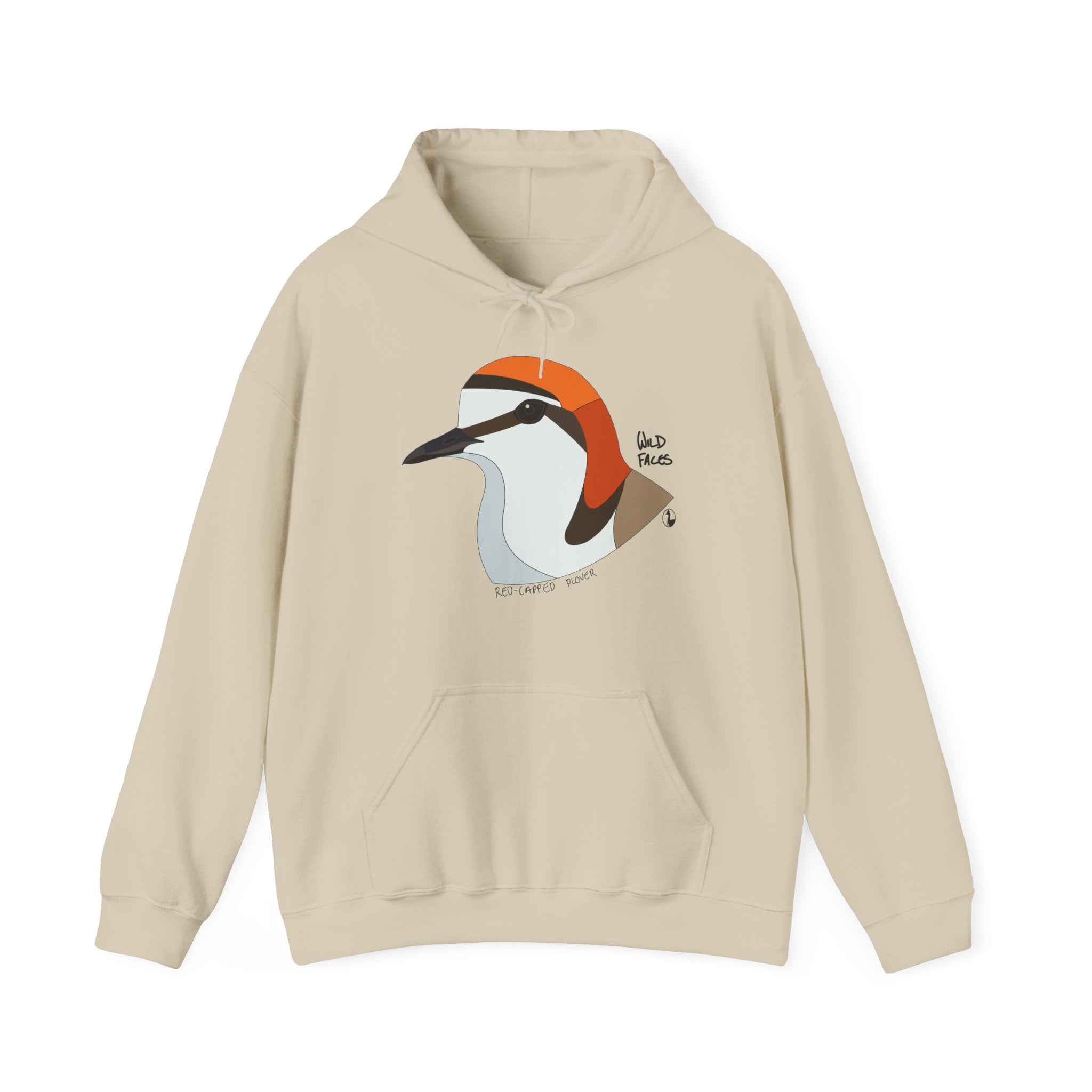 Red-capped Plover | Unisex Heavy Blend™ Hooded Sweatshirt Printify