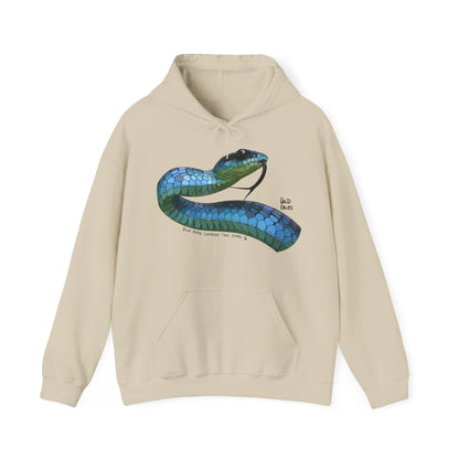 Blue Phase Common Tree-snake | Unisex Heavy Blend™ Hooded Sweatshirt