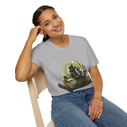 Green Ringtail Possum - Unisex Softstyle T-Shirt