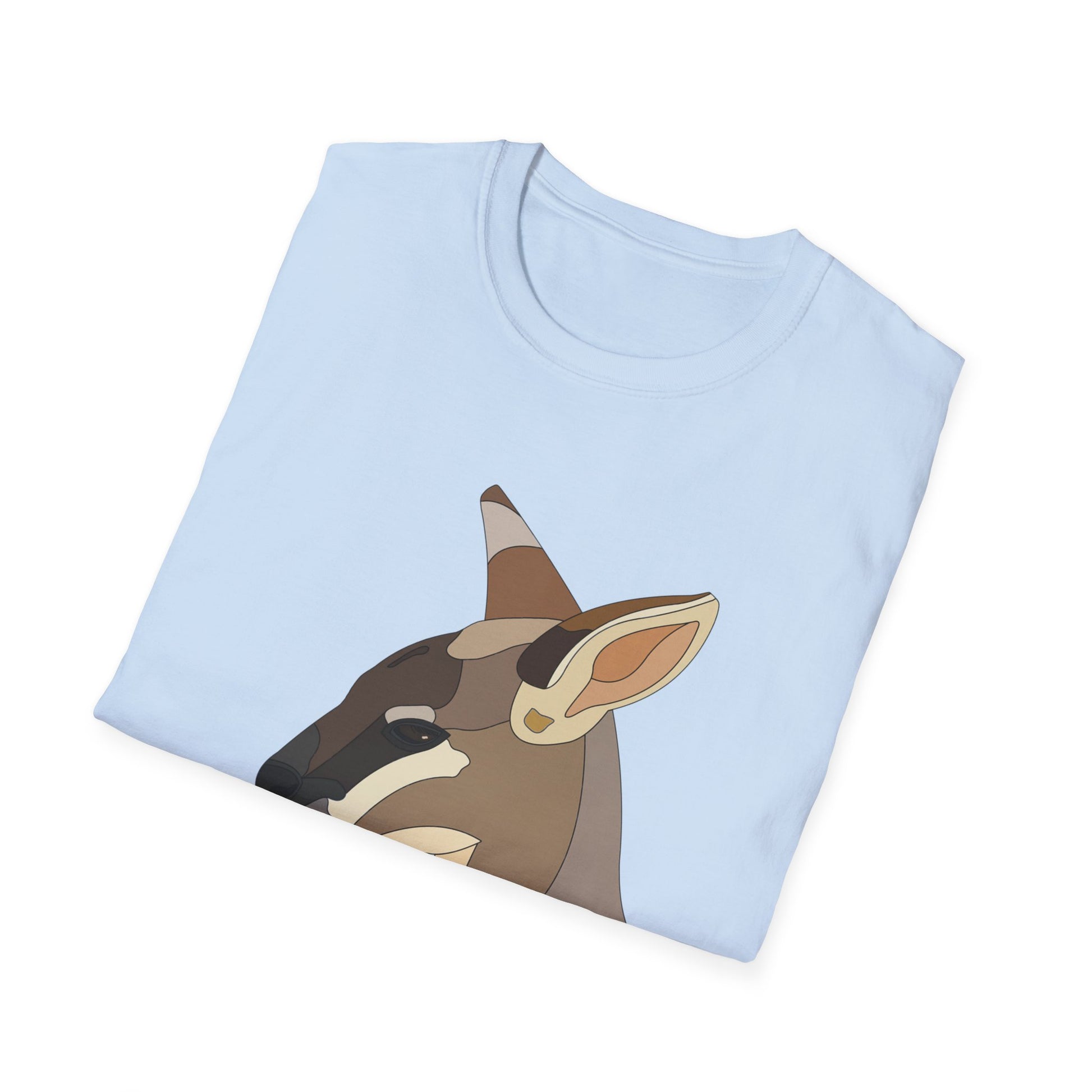 Whiptail Wallaby - Unisex Softstyle T-Shirt Printify