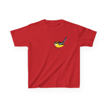 Yellow-breasted Boatbill | Kids Heavy Cotton™ Tee