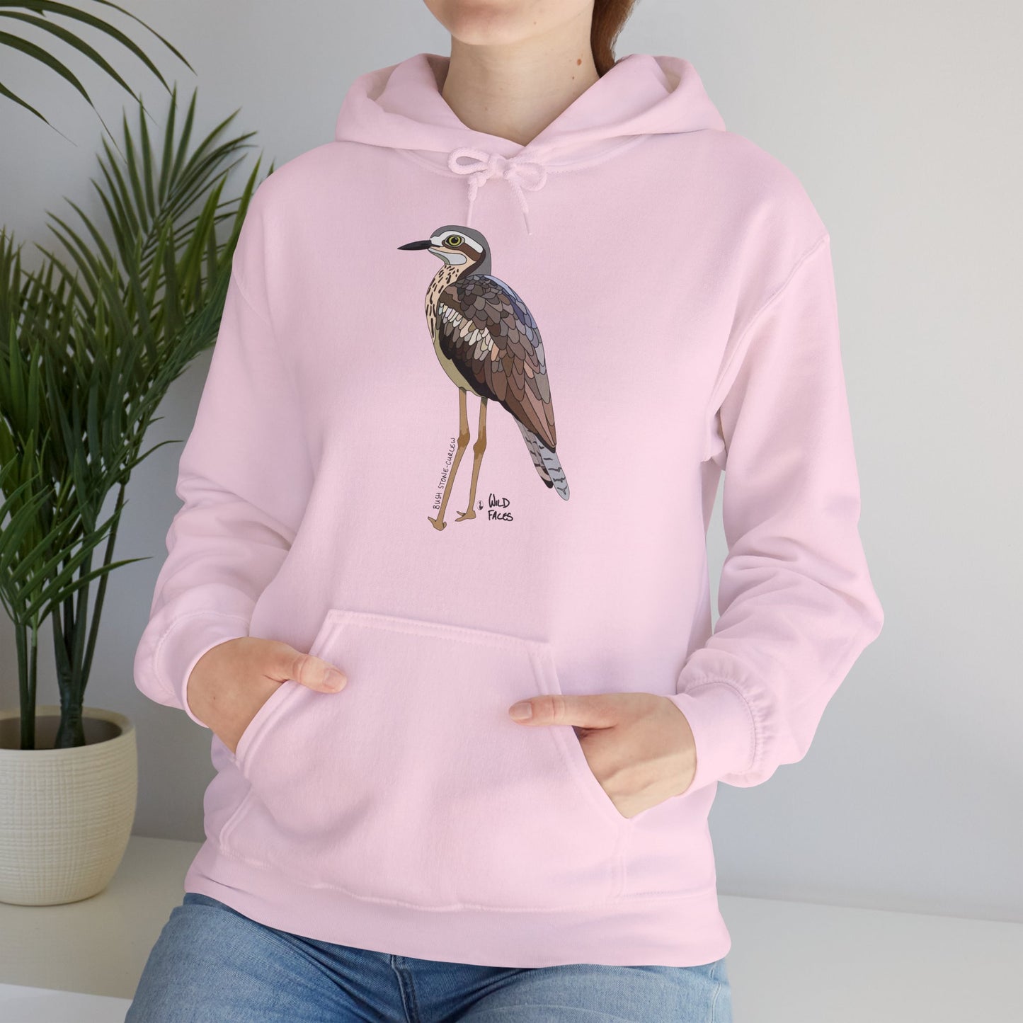 Bush-stone Curlew | Unisex Heavy Blend™ Hooded Sweatshirt