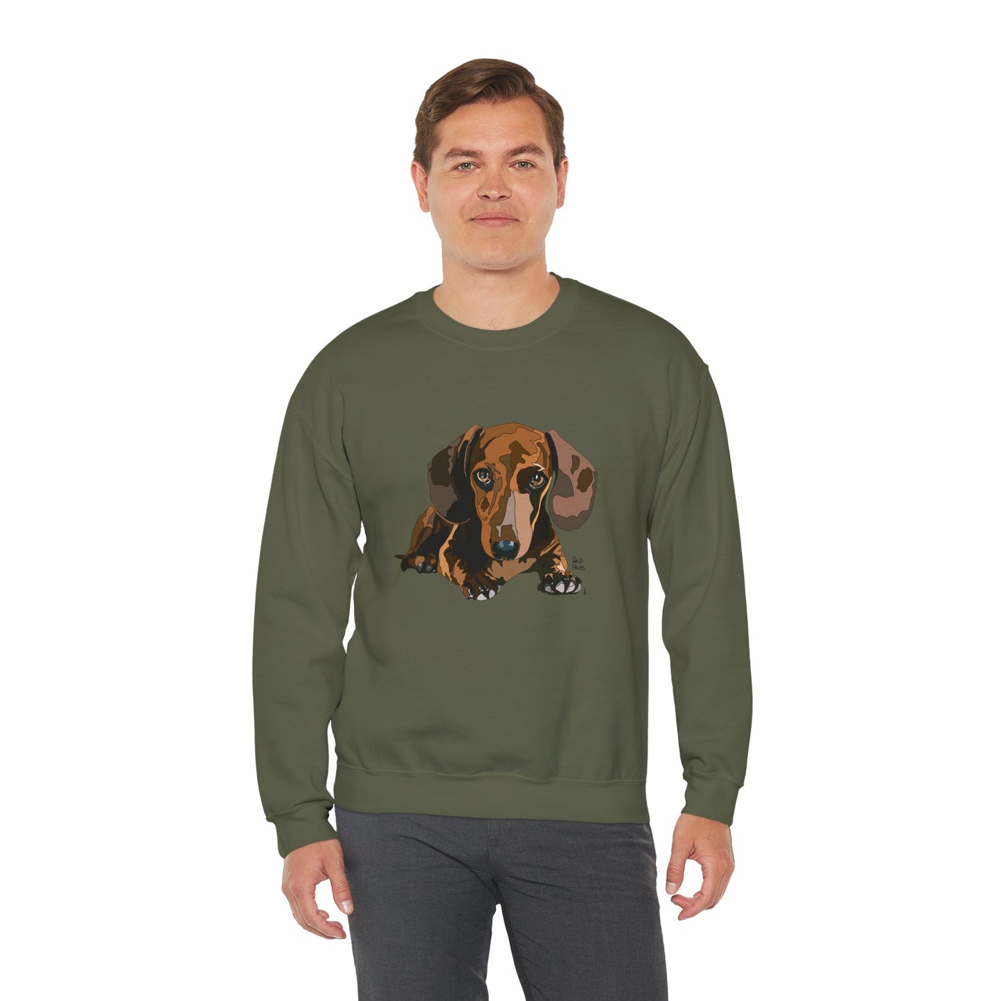 Dachshund (body) | Unisex Heavy Blend™ Crewneck