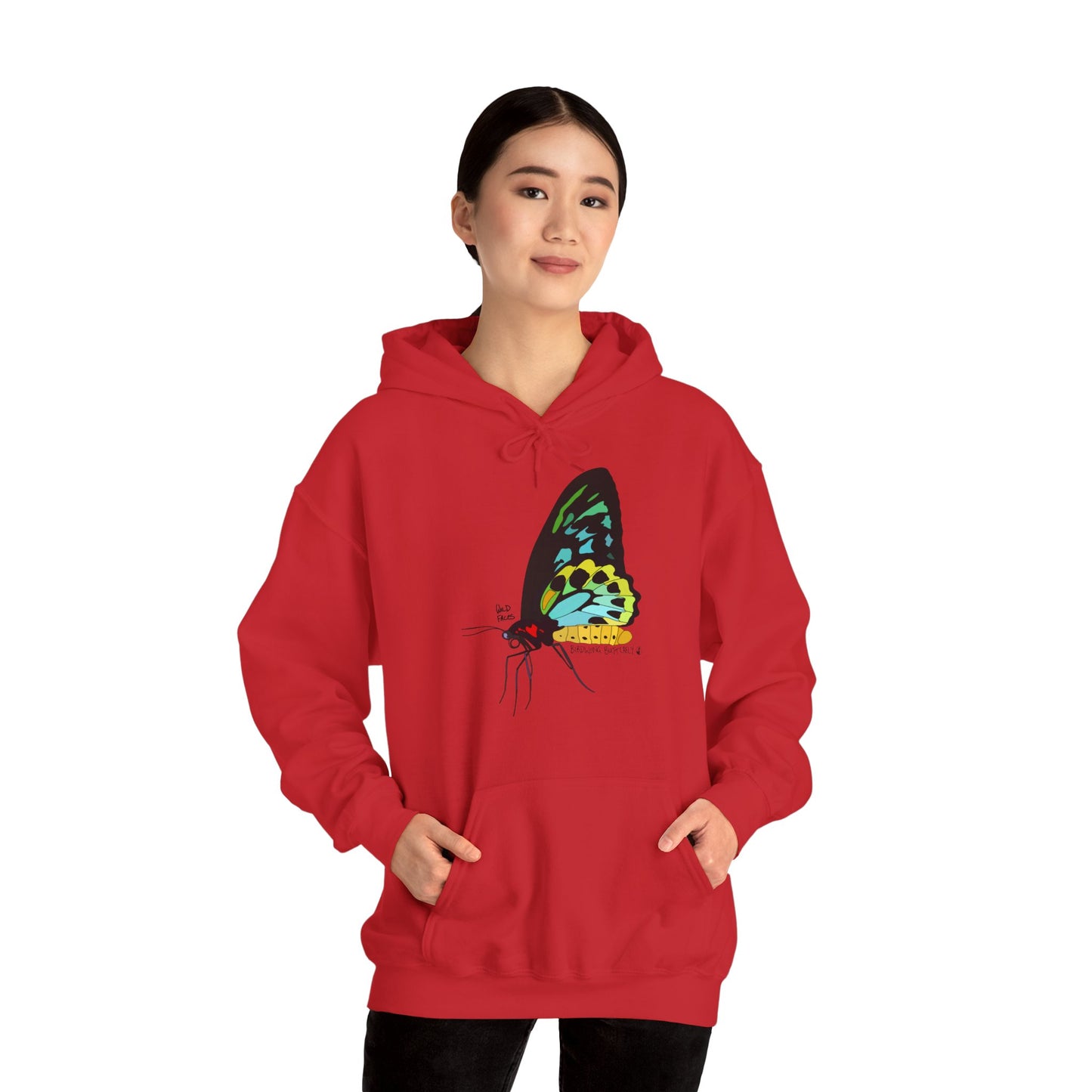 Birdwing Butterfly | Unisex Heavy Blend™ Hooded Sweatshirt