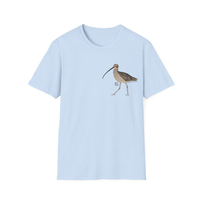 Eastern Curlew- Small design - Unisex Softstyle T-Shirt